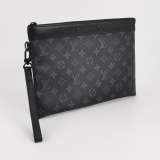 Louis Vuitton(LV) Pochette To-Go Monogram Eclipse Canvas MM — thumbnail 2