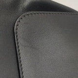 Louis Vuitton(LV) black leather briefcase handbag — thumbnail 15
