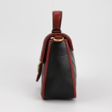 Gucci GG Marmont Top Handle Flap Bag Diagonal Quilted Leather Mini — thumbnail 4