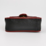 Gucci GG Marmont Top Handle Flap Bag Diagonal Quilted Leather Mini — thumbnail 6