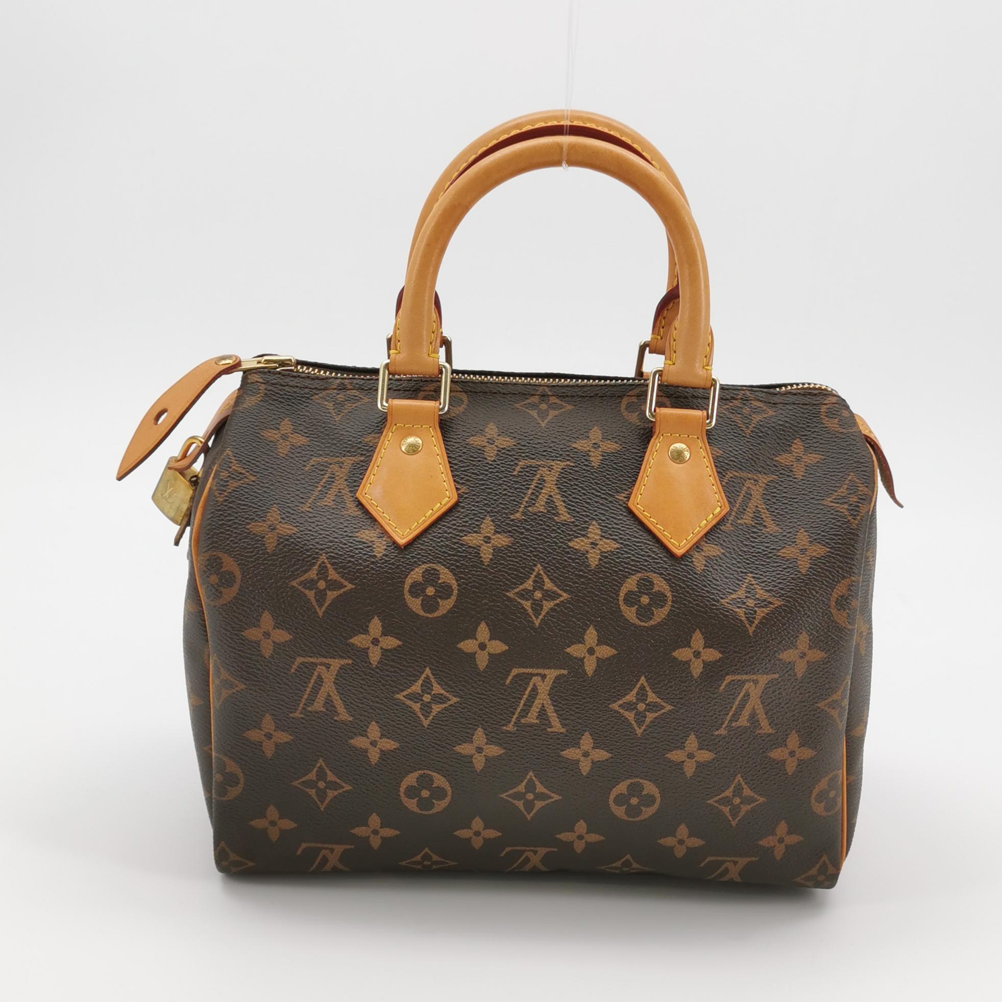 Louis Vuitton(LV) Speedy Handbag Monogram Canvas 25 — photo 5 of 15