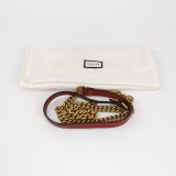 Gucci GG Marmont Top Handle Flap Bag Diagonal Quilted Leather Mini — thumbnail 7