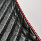 Gucci GG Marmont Top Handle Flap Bag Diagonal Quilted Leather Mini — thumbnail 15