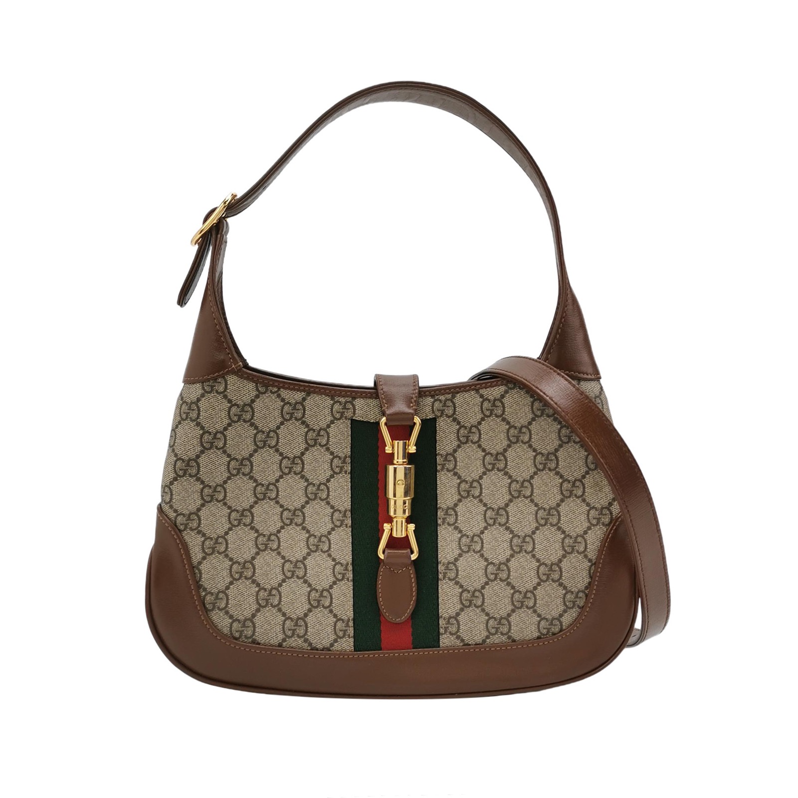 Gucci Jackie 1961 Hobo GG Coated Canvas Small — photo 1 of 13
