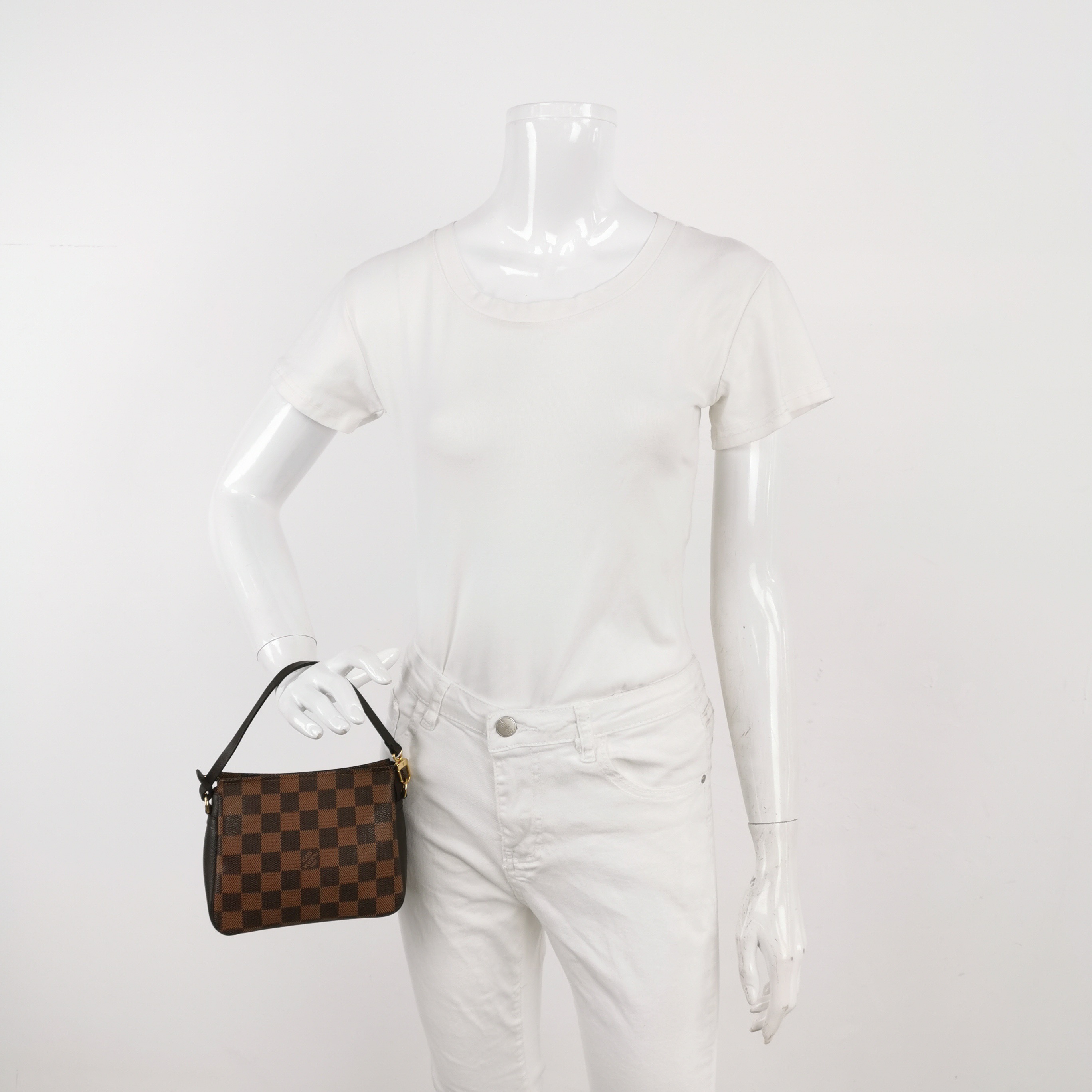 Louis Vuitton(LV) Trousse Make Up Bag Damier — alternate view
