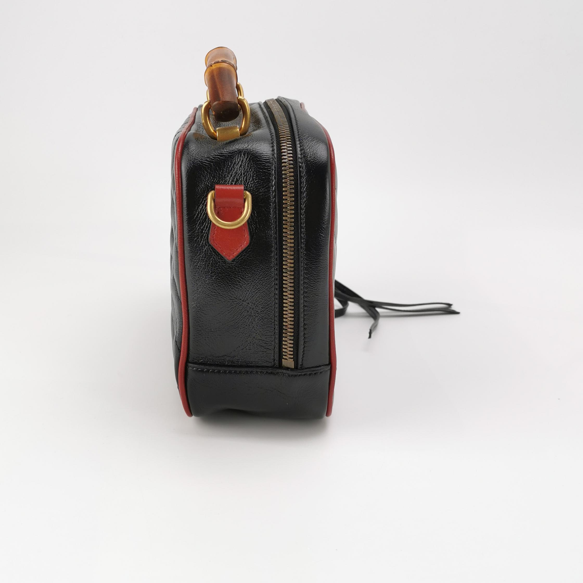 Gucci GG Marmont Flap Bag Diagonal Quilted Leather Small — photo 3 of 9