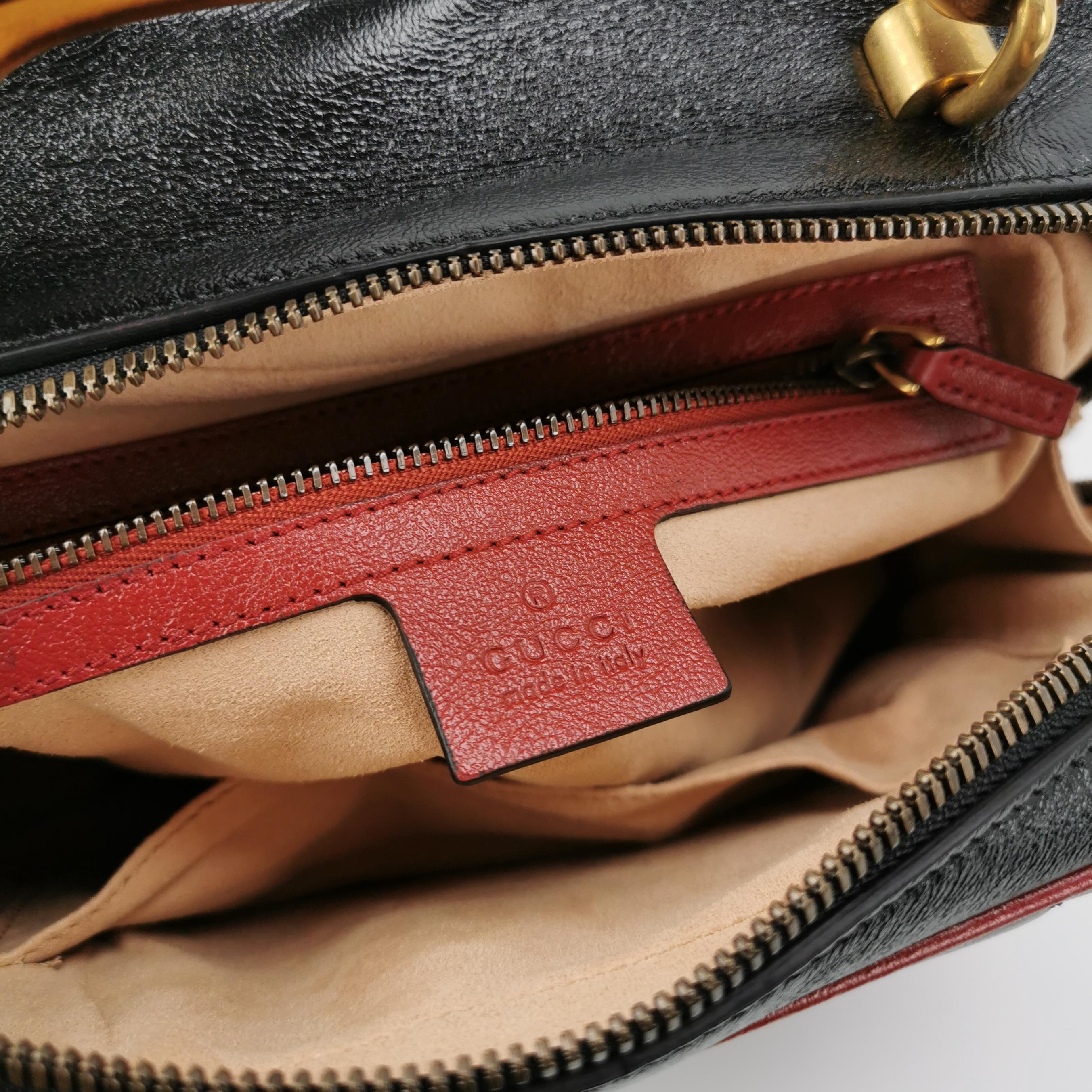 Gucci GG Marmont Flap Bag Diagonal Quilted Leather Small — photo 7 of 9