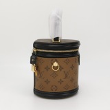 Louis Vuitton(LV) Cannes Handbag Reverse Monogram Canvas — thumbnail 3