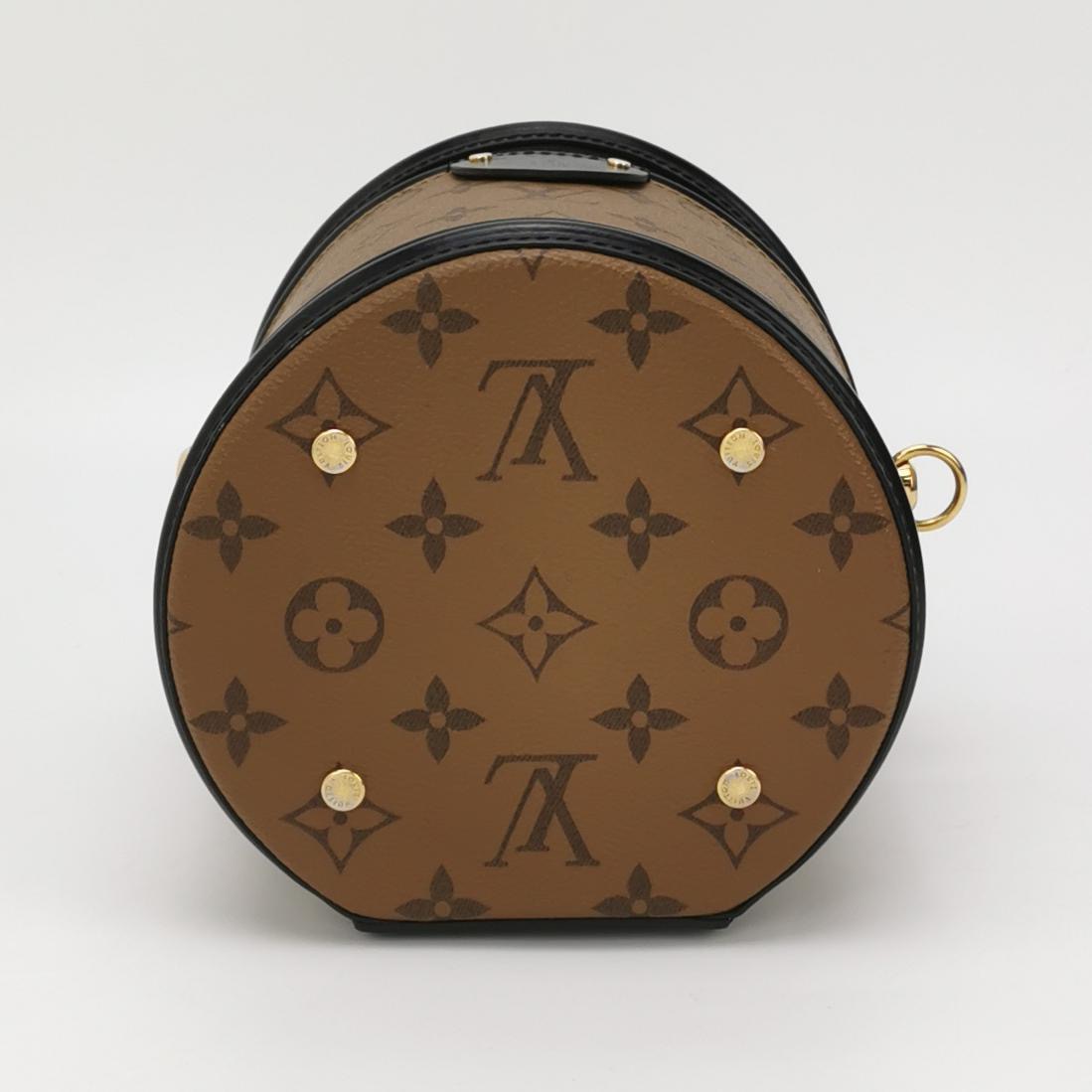 Louis Vuitton(LV) Cannes Handbag Reverse Monogram Canvas — photo 6 of 15