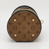 Louis Vuitton(LV) Cannes Handbag Reverse Monogram Canvas — thumbnail 6