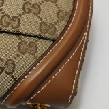 Gucci Blondie NM Top Handle Bag GG Coated Canvas with Leather Medium — thumbnail 14