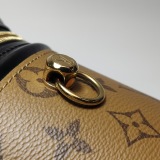 Louis Vuitton(LV) Cannes Handbag Reverse Monogram Canvas — thumbnail 10