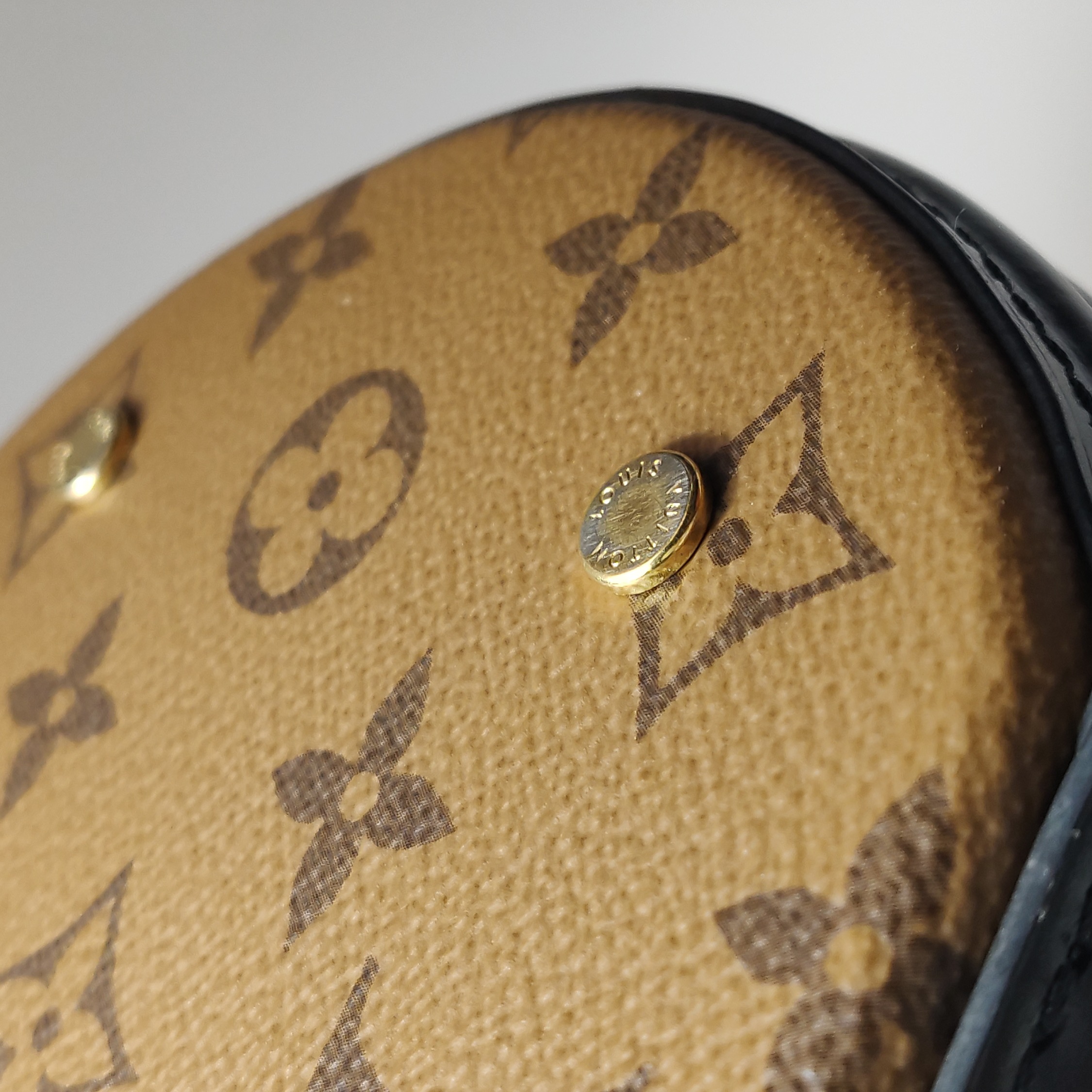 Louis Vuitton(LV) Cannes Handbag Reverse Monogram Canvas — photo 11 of 15