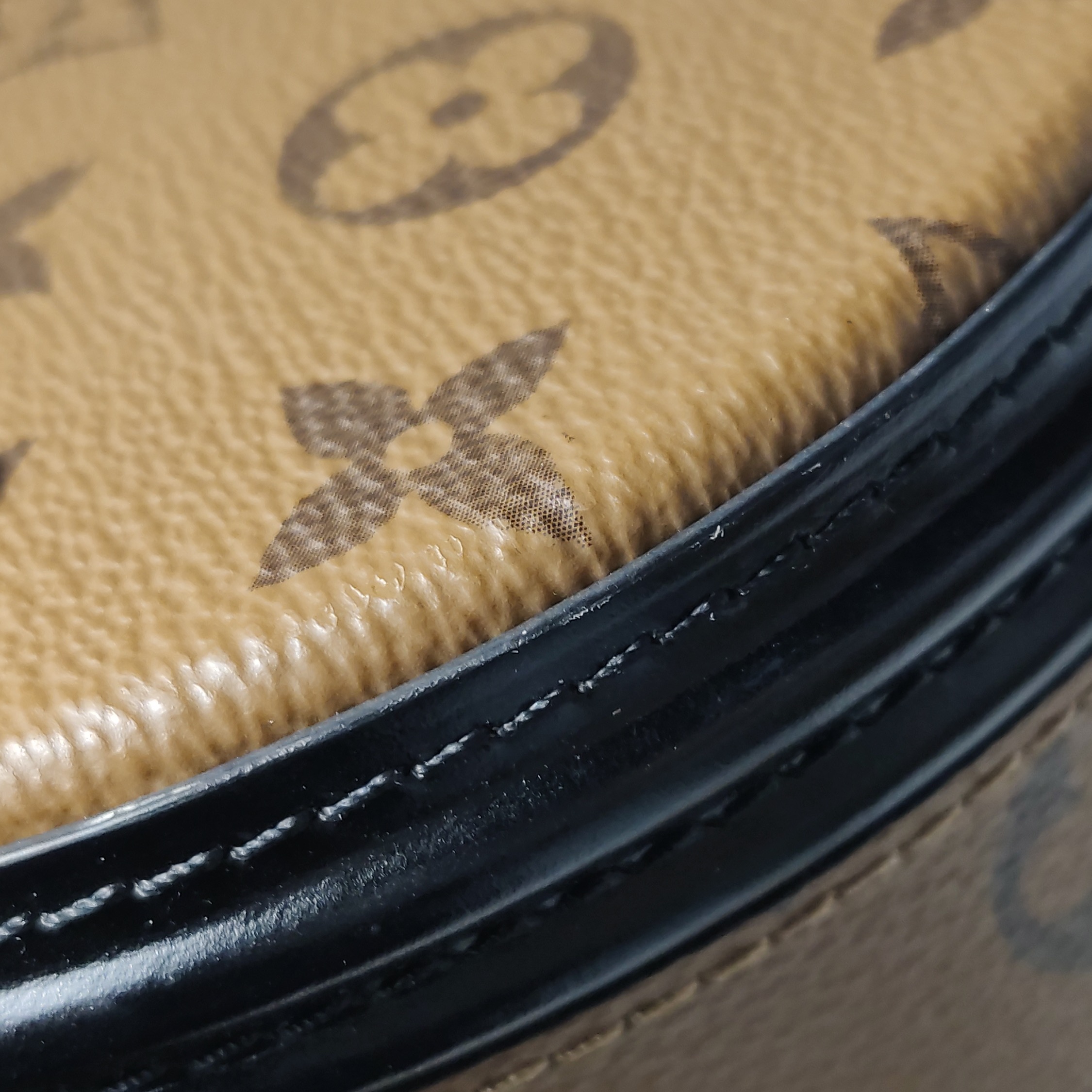 Louis Vuitton(LV) Cannes Handbag Reverse Monogram Canvas — photo 12 of 15