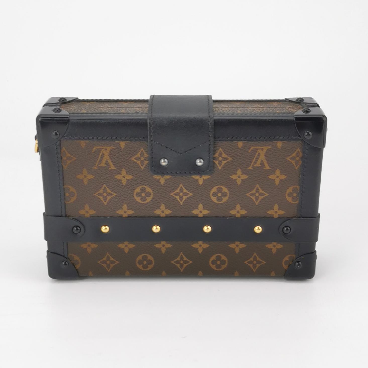 Louis Vuitton(LV) Petite Malle Handbag Monogram Canvas — photo 5 of 14