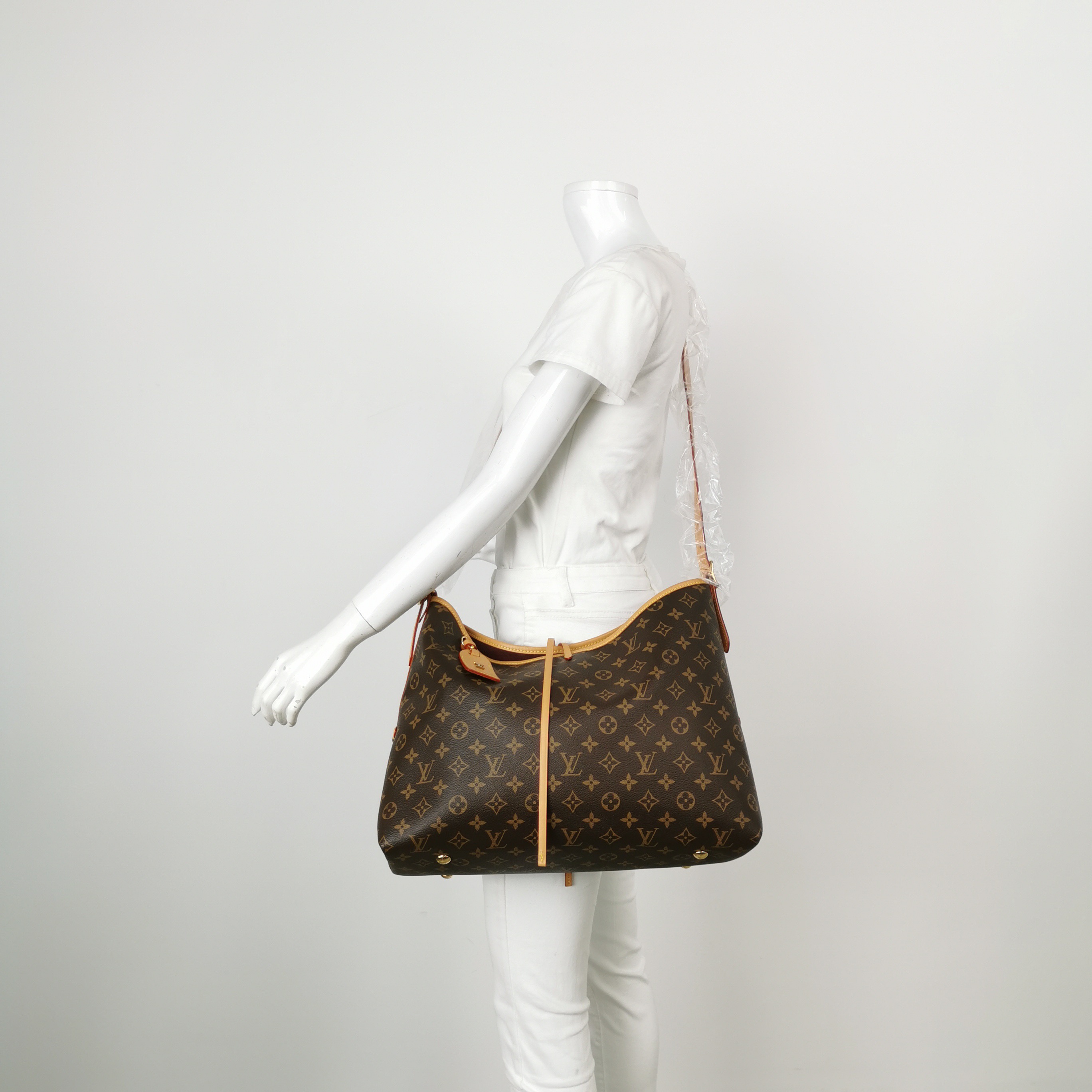 Louis Vuitton(LV) CarryAll Hobo Monogram Canvas MM — alternate view