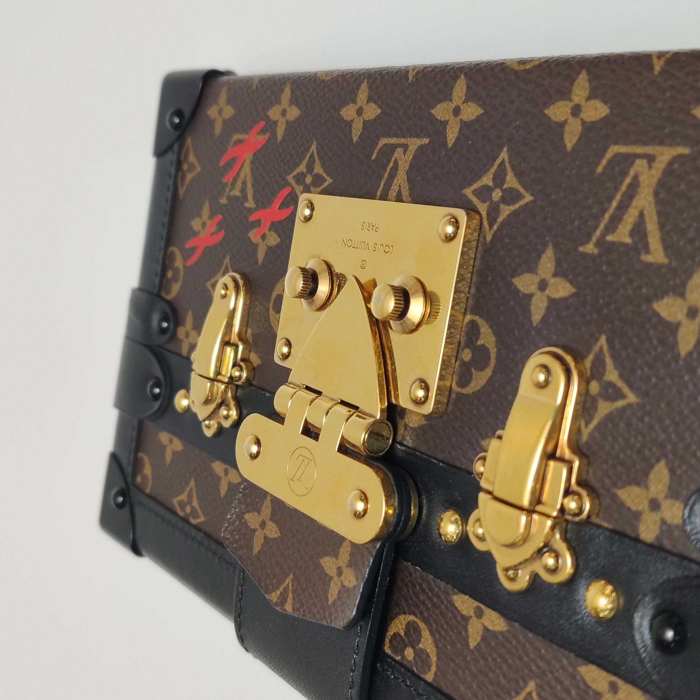 Louis Vuitton(LV) Petite Malle Handbag Monogram Canvas — photo 8 of 14