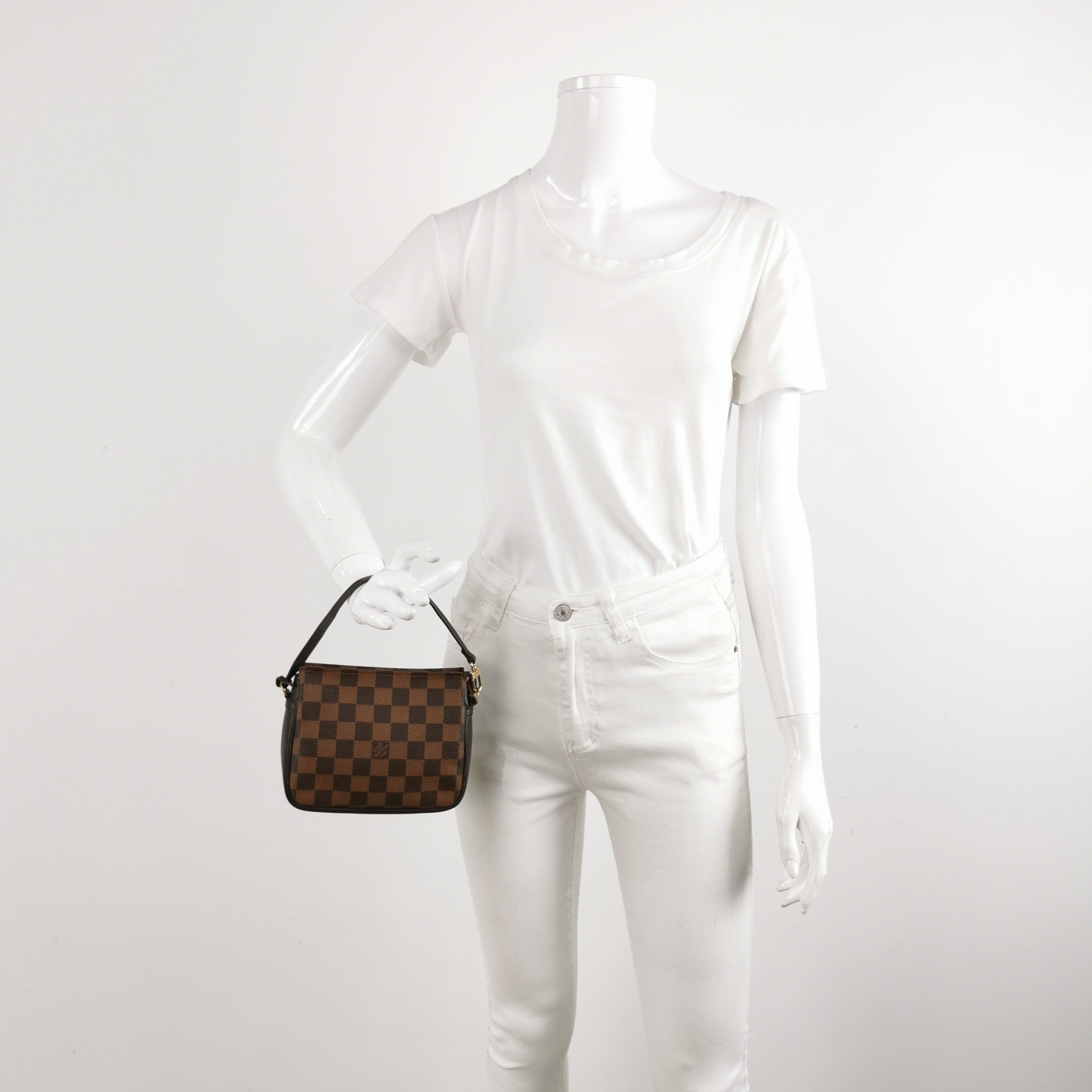 Louis Vuitton(LV) Trousse Make Up Bag Damier — alternate view