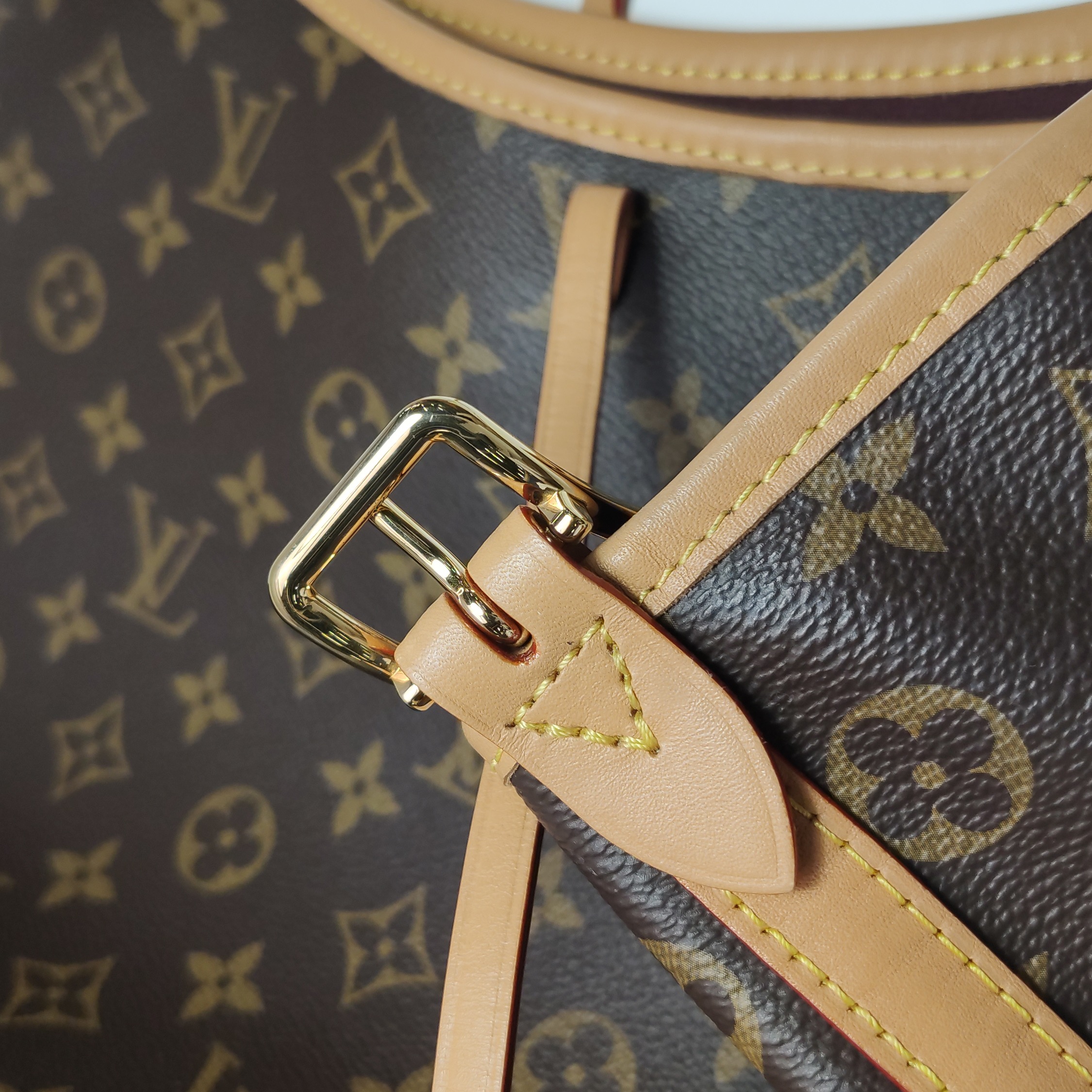 Louis Vuitton(LV) CarryAll Hobo Monogram Canvas MM — photo 9 of 16