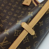 Louis Vuitton(LV) CarryAll Hobo Monogram Canvas MM — thumbnail 12