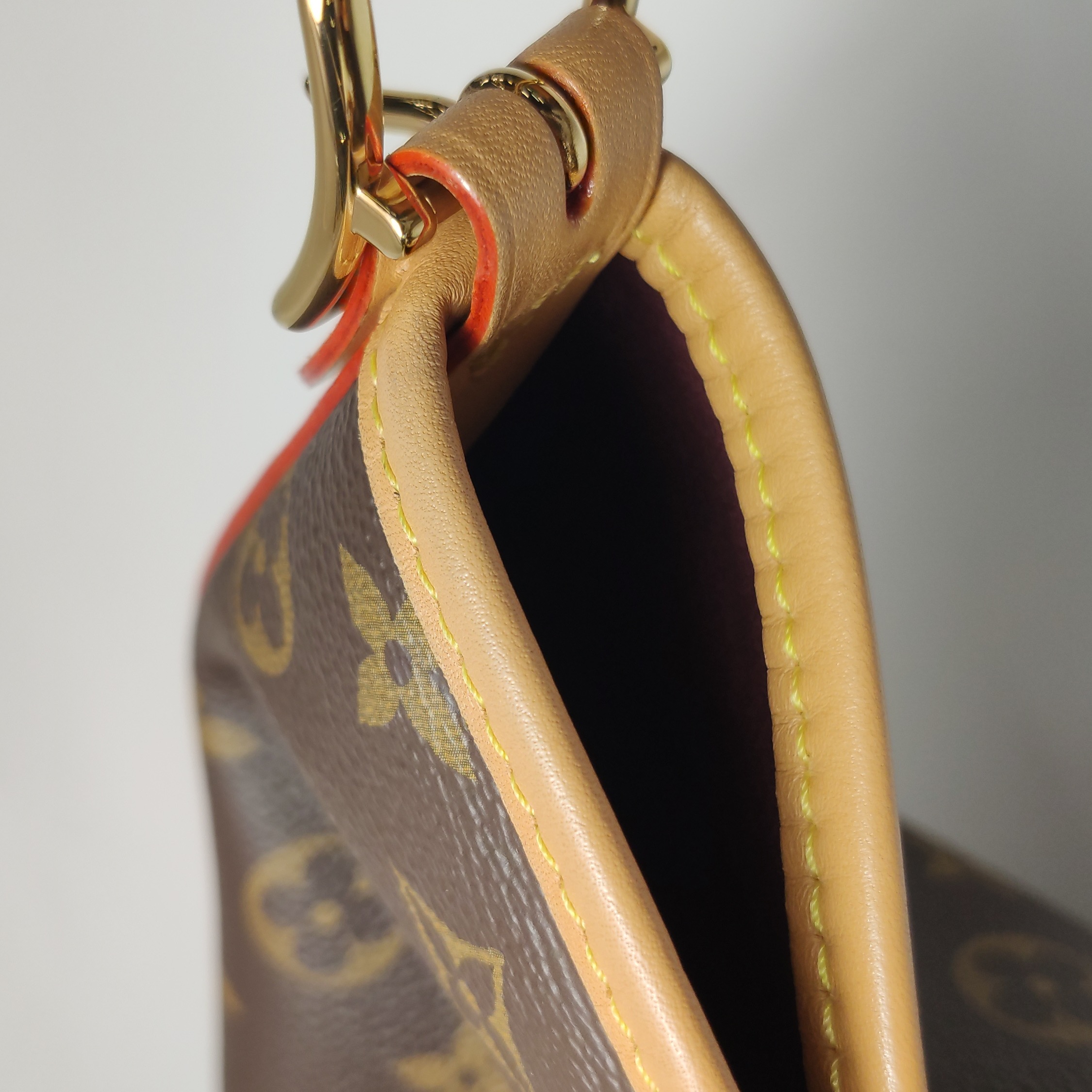 Louis Vuitton(LV) CarryAll Hobo Monogram Canvas MM — photo 10 of 16