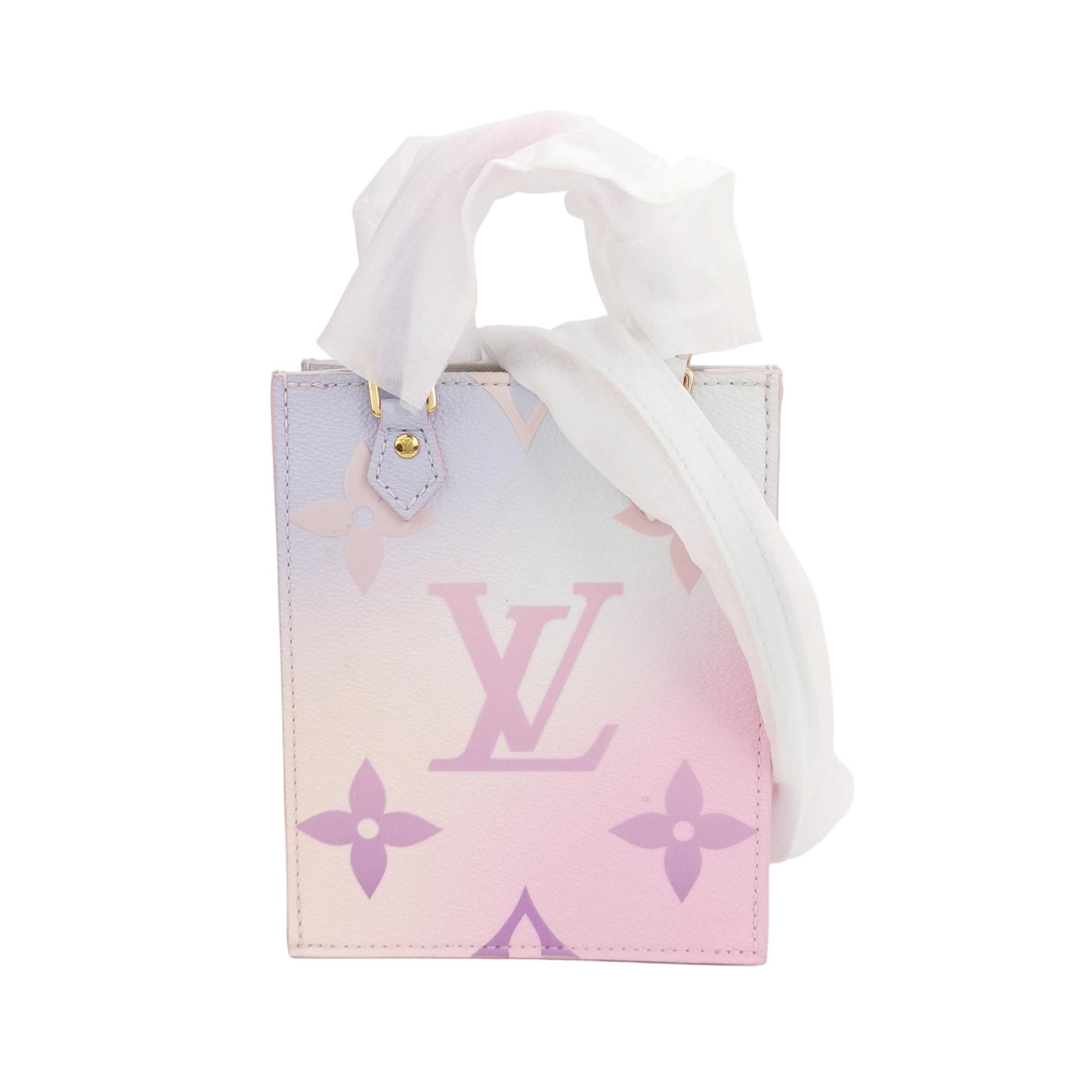 Louis Vuitton(LV) Petit Sac Plat Bag Spring in the City Monogram Giant Canvas — photo 1 of 16