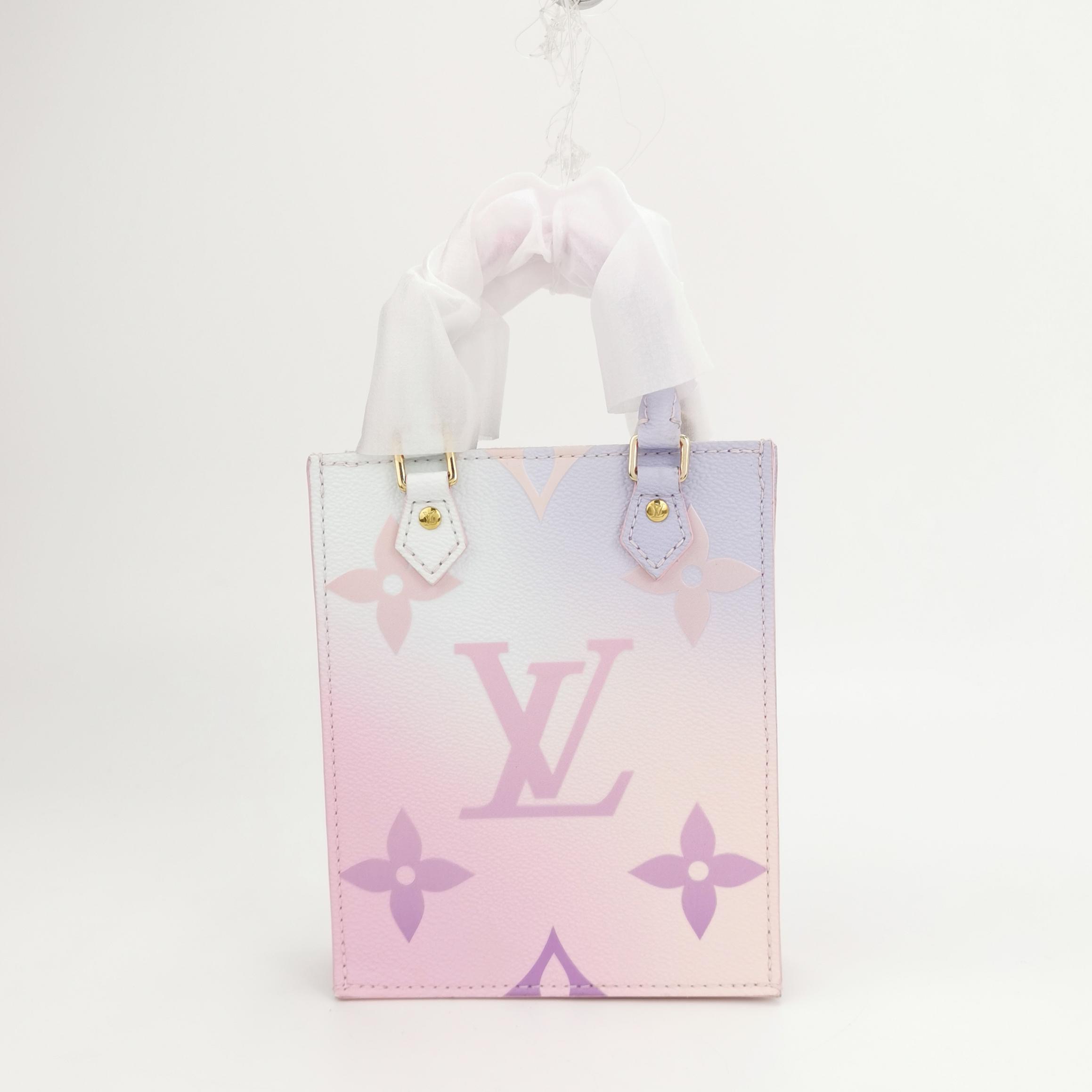 Louis Vuitton(LV) Petit Sac Plat Bag Spring in the City Monogram Giant Canvas — photo 6 of 16