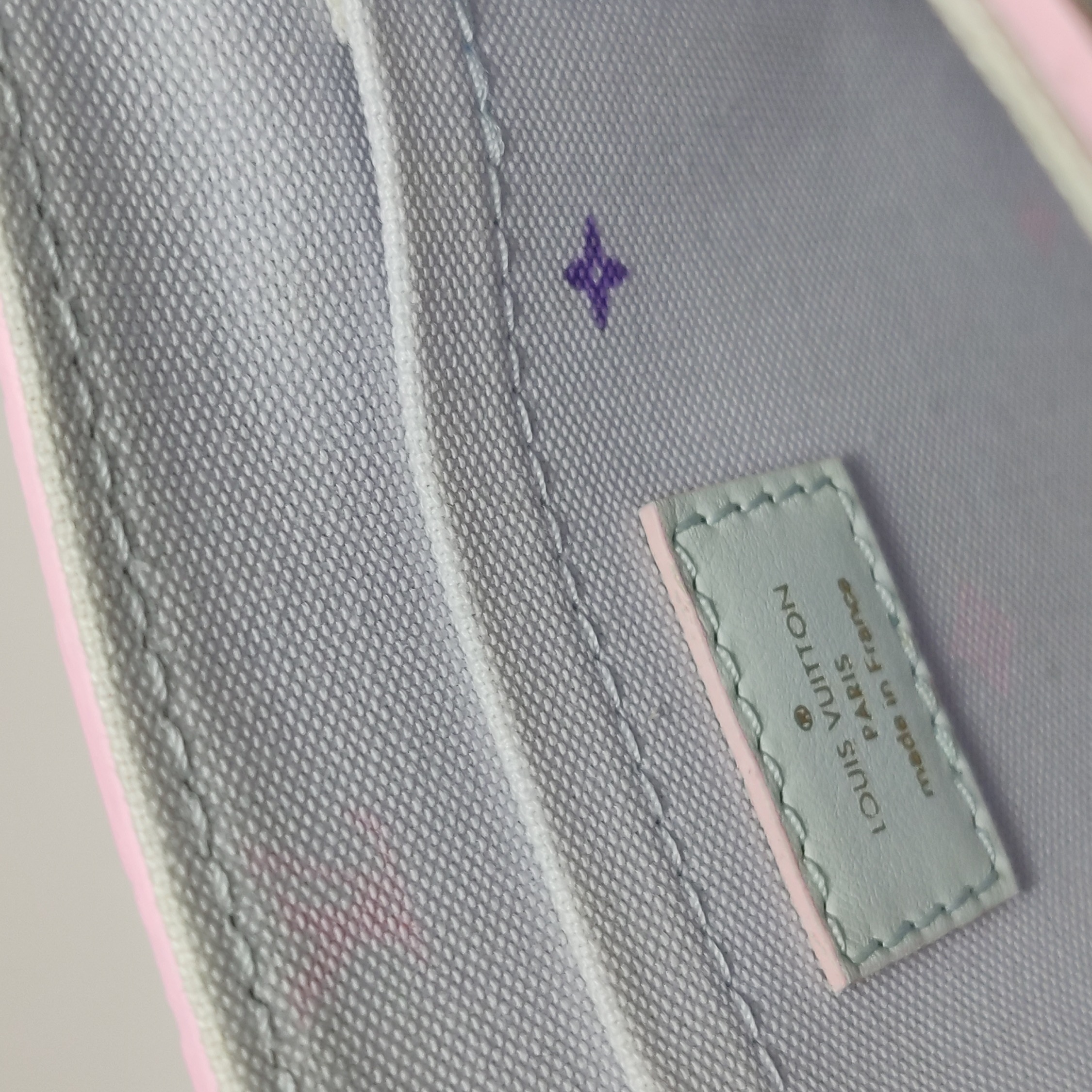 Louis Vuitton(LV) Petit Sac Plat Bag Spring in the City Monogram Giant Canvas — photo 8 of 16