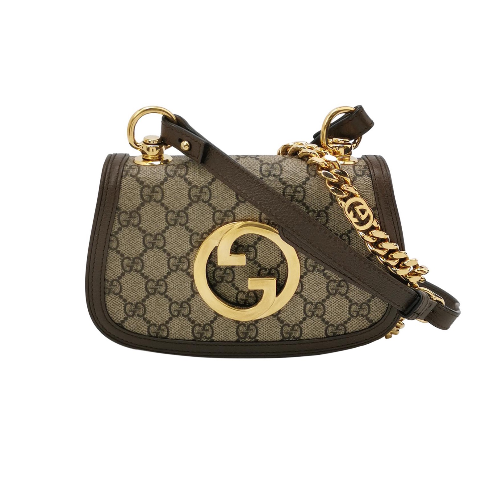 Gucci Blondie NM Flap Bag GG Coated Canvas Mini — photo 1 of 23