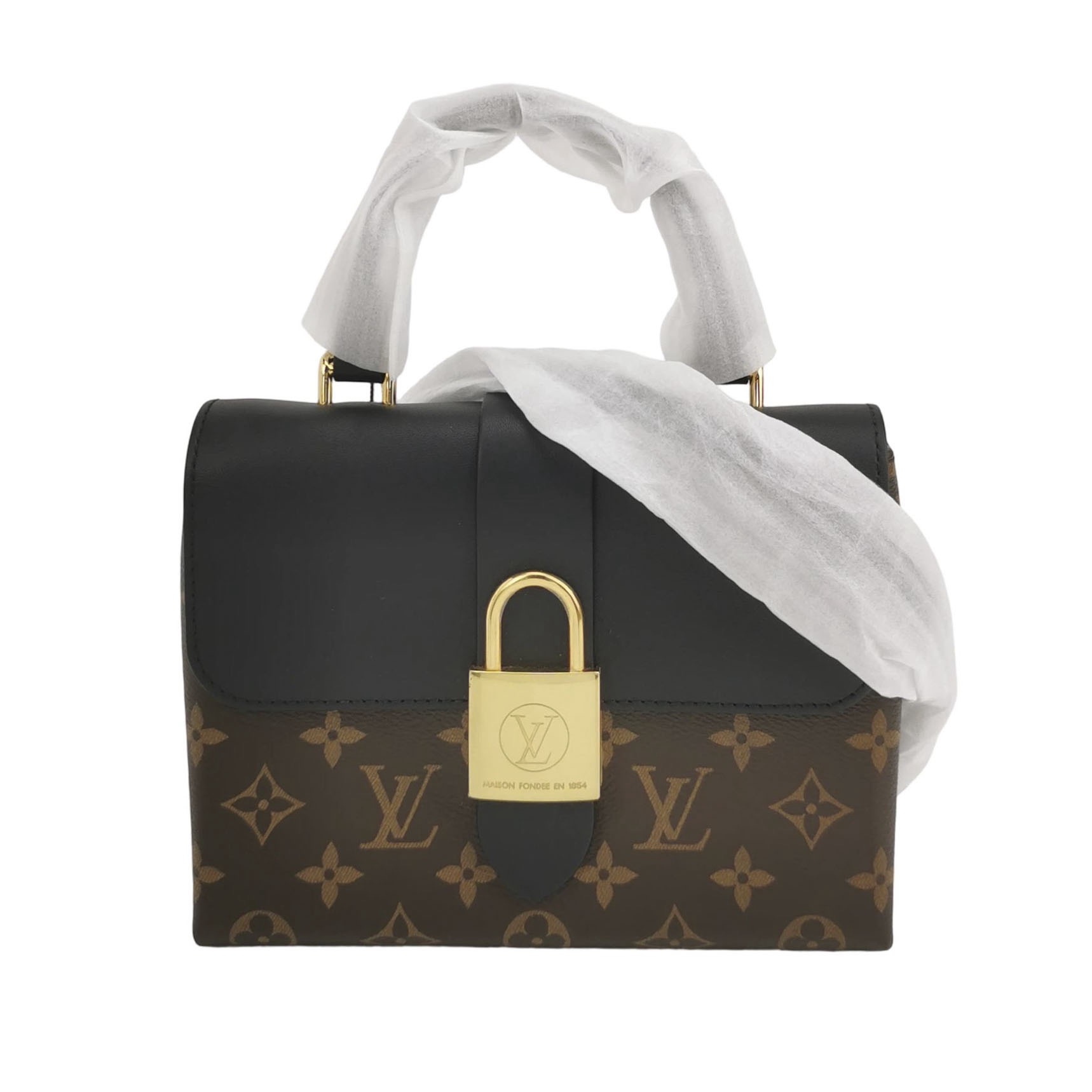 Louis Vuitton(LV) Locky Handbag Monogram Canvas with Leather BB — photo 1 of 15