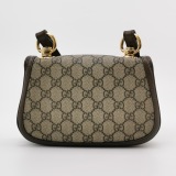 Gucci Blondie NM Flap Bag GG Coated Canvas Mini — thumbnail 5