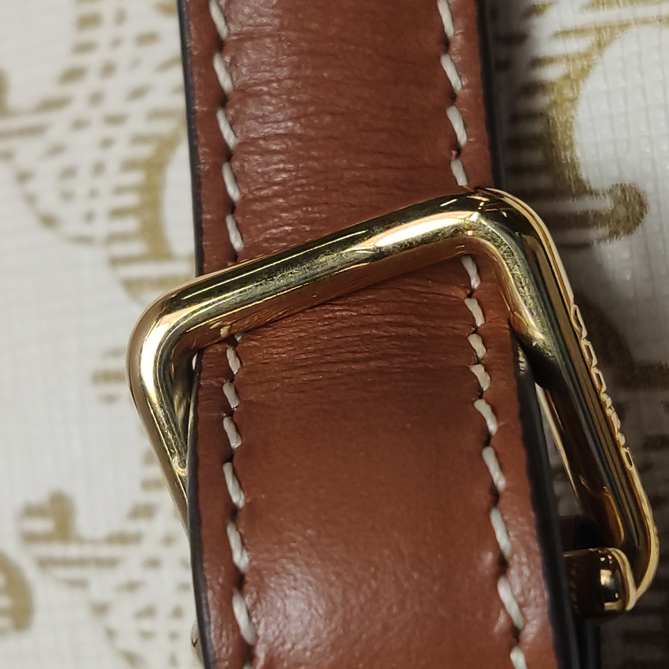 Celine Besace Flap Bag Triomphe Coated Canvas Mini — photo 10 of 12