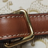 Celine Besace Flap Bag Triomphe Coated Canvas Mini — thumbnail 10