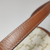 Celine Besace Flap Bag Triomphe Coated Canvas Mini — thumbnail 12
