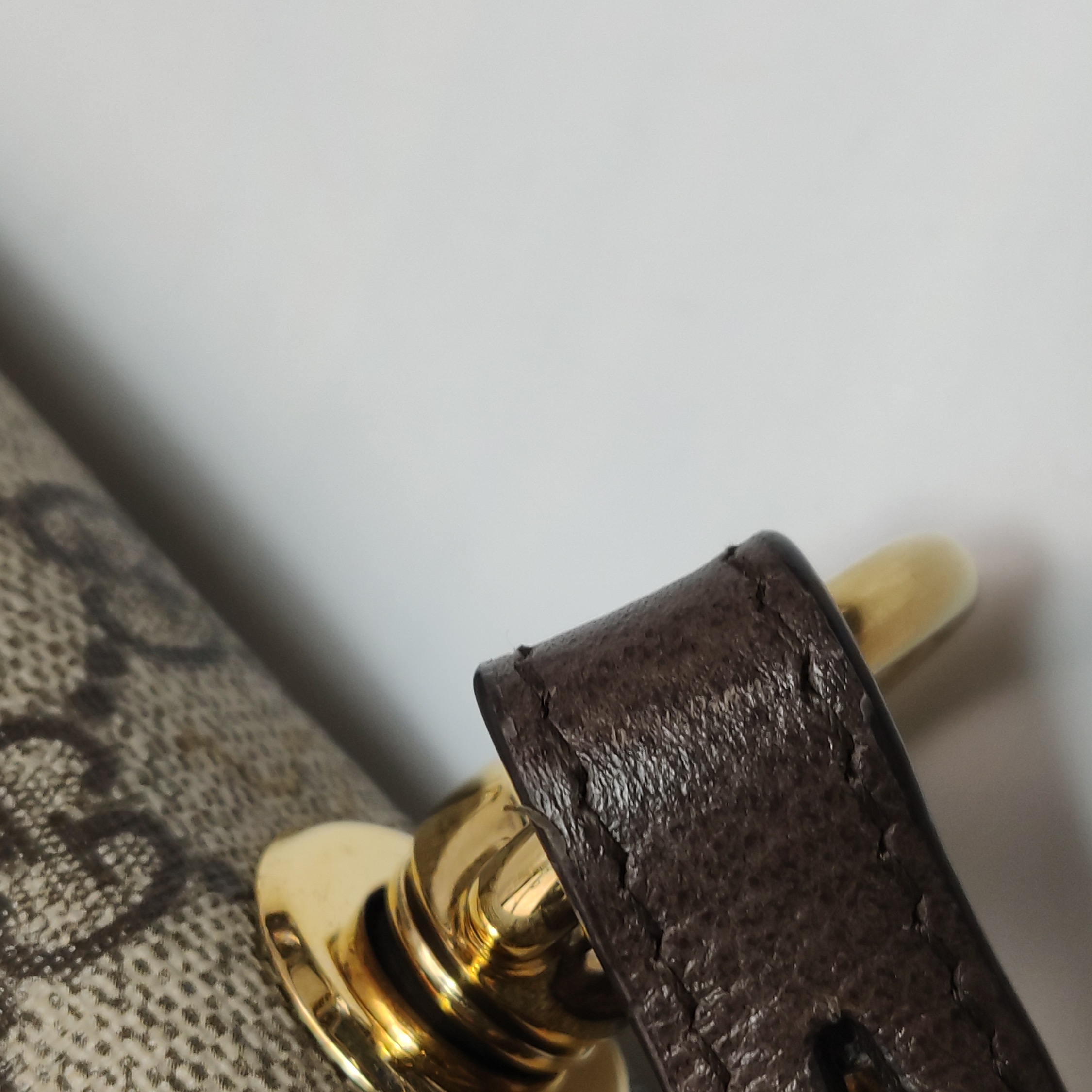 Gucci Blondie NM Flap Bag GG Coated Canvas Mini — photo 21 of 23