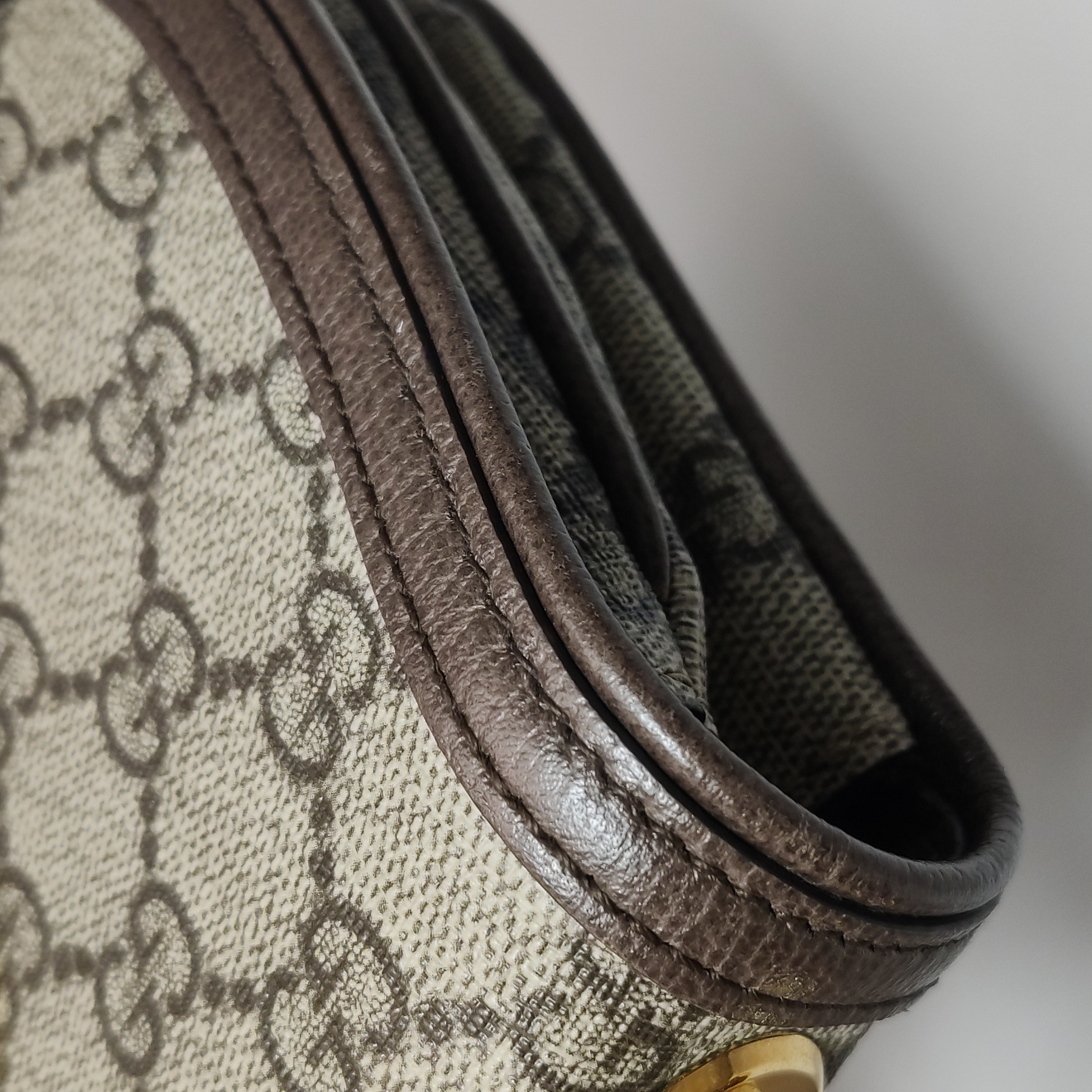 Gucci Blondie NM Flap Bag GG Coated Canvas Mini — photo 20 of 23