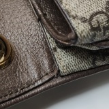 Gucci Blondie NM Flap Bag GG Coated Canvas Mini — thumbnail 12
