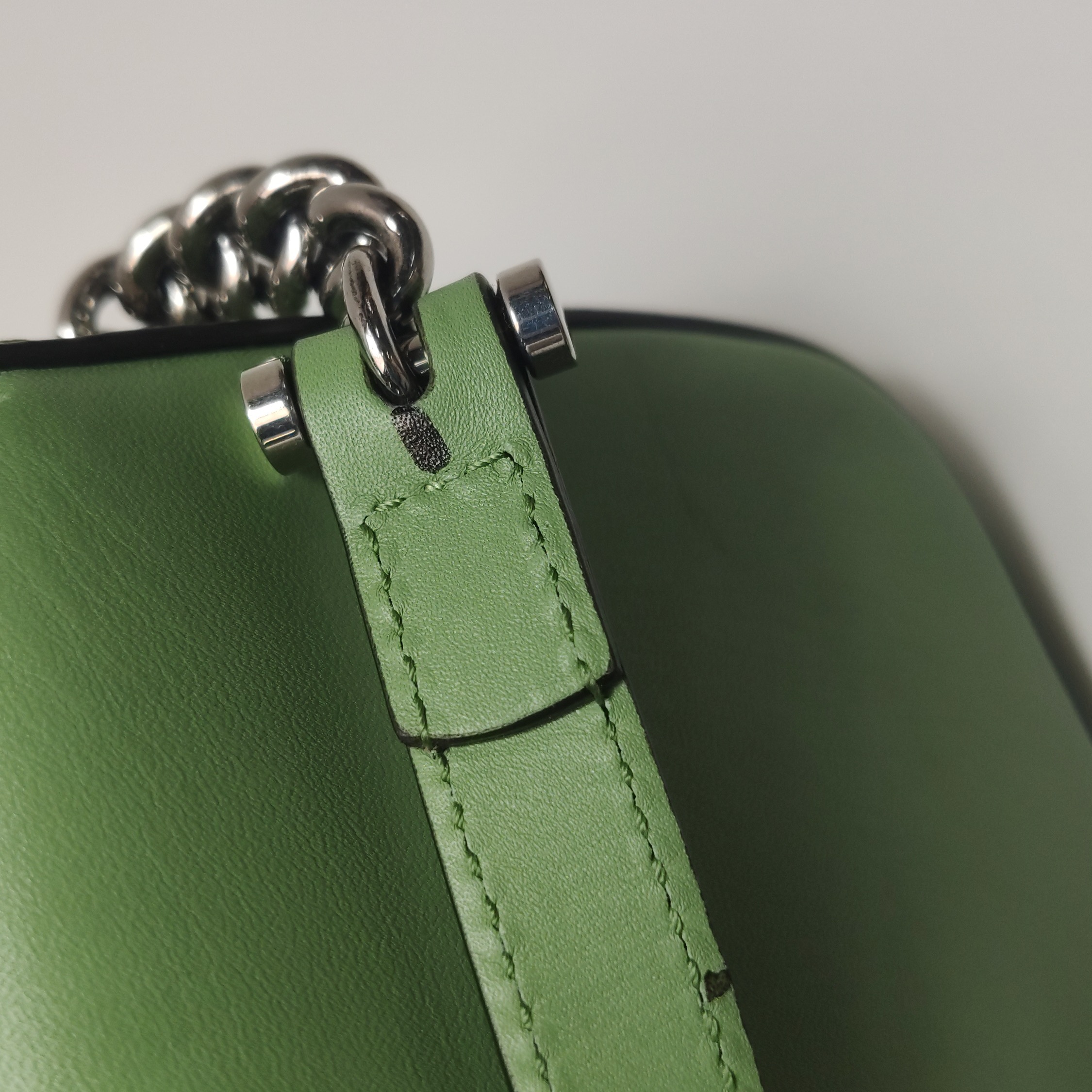 Gucci Petite GG Flap Shoulder Bag Leather Mini — photo 12 of 17