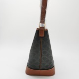 Celine Bucket Bag Triomphe Coated Canvas Medium — thumbnail 4
