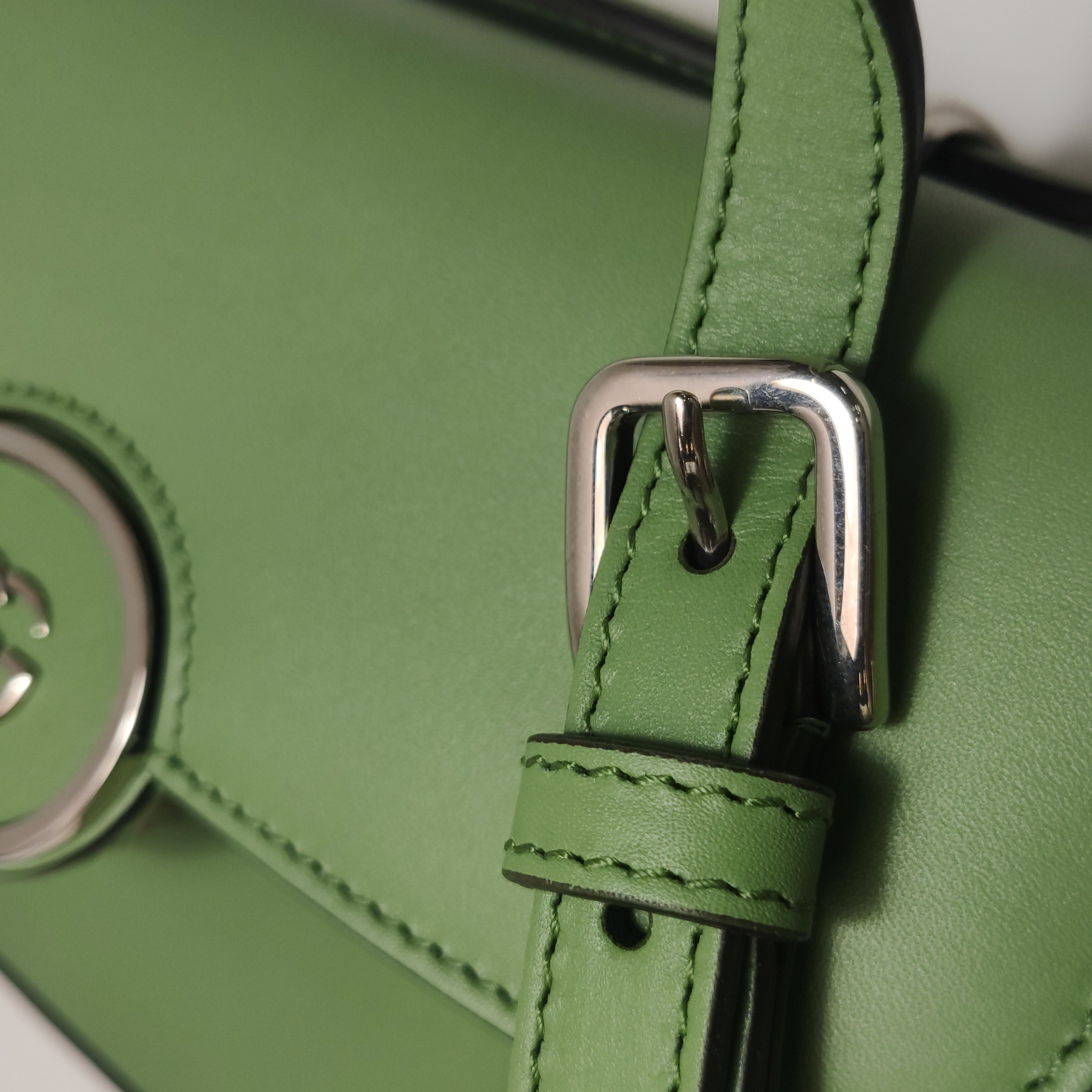 Gucci Petite GG Flap Shoulder Bag Leather Mini — photo 15 of 17