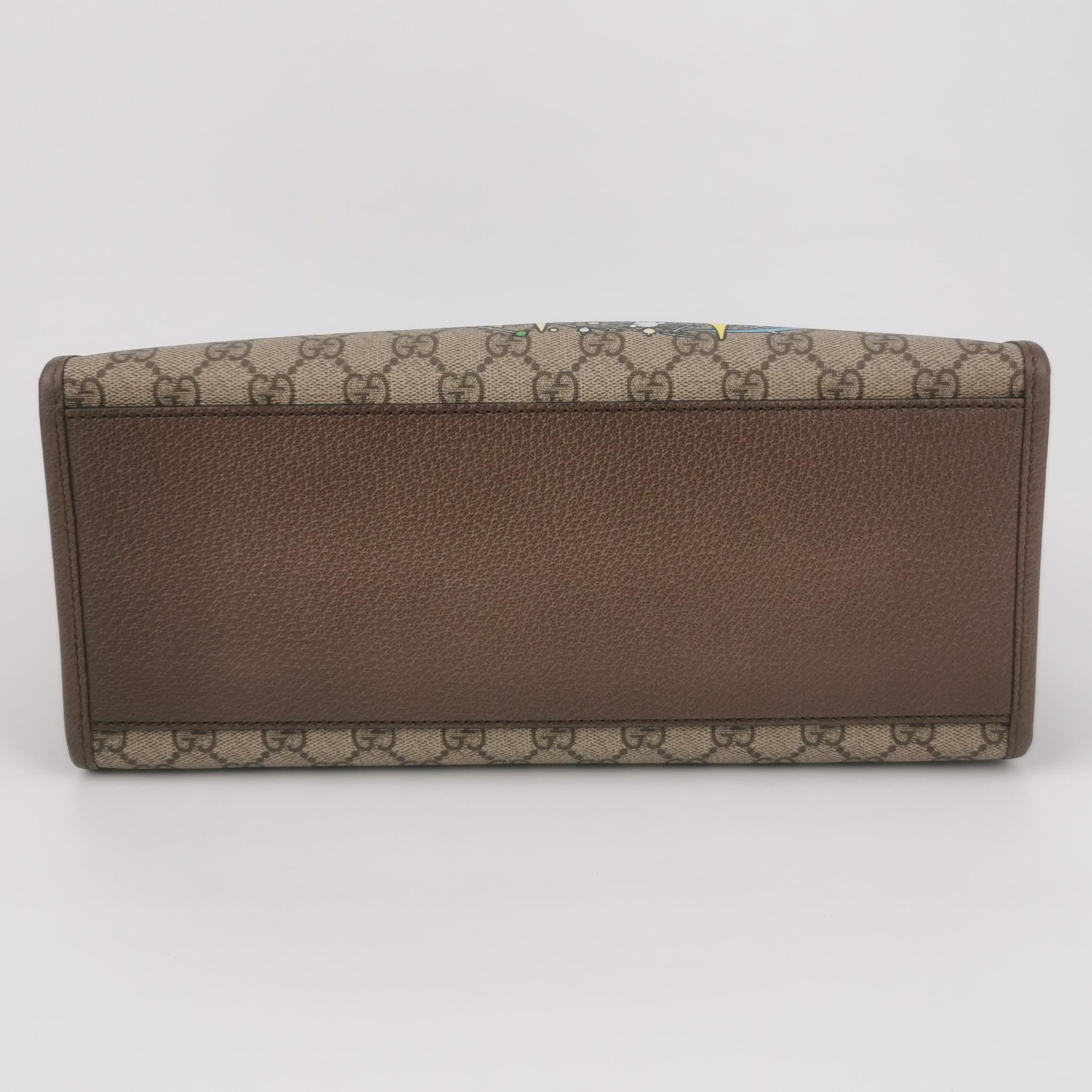 Gucci Disney Donald Duck Convertible Tote Printed GG Coated Canvas — photo 6 of 18