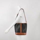 Celine Bucket Bag Triomphe Coated Canvas Medium — thumbnail 2