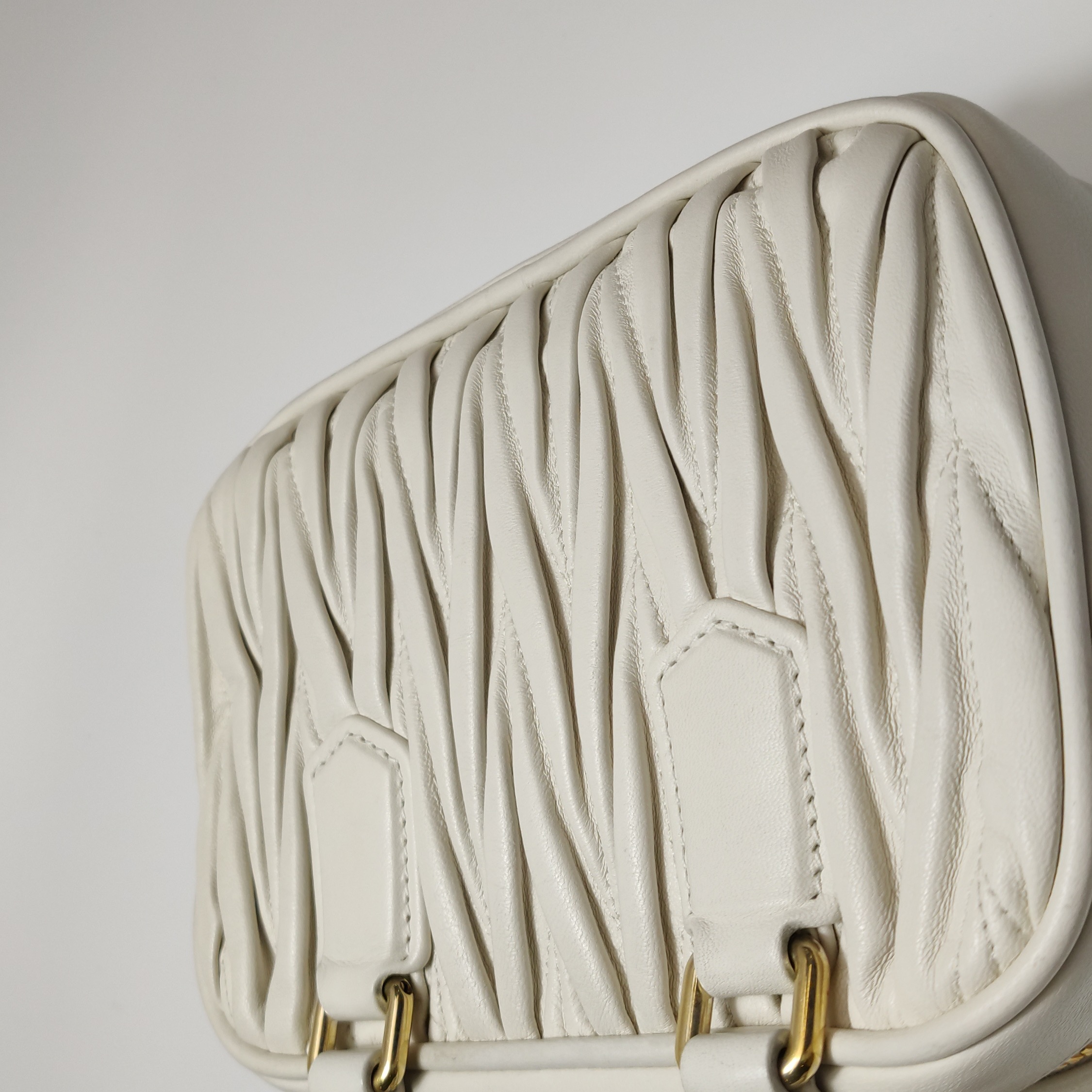 Miu Miu Arcadie Top Handle Bag Matelasse Leather Small — photo 7 of 16
