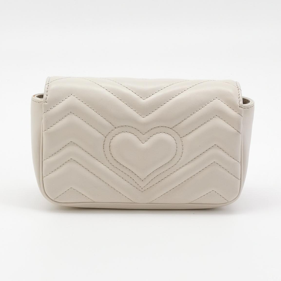Gucci GG Marmont Flap Bag Matelasse Leather Super Mini — photo 5 of 14