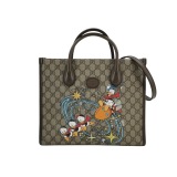 Gucci Disney Donald Duck Convertible Tote Printed GG Coated Canvas — thumbnail 1