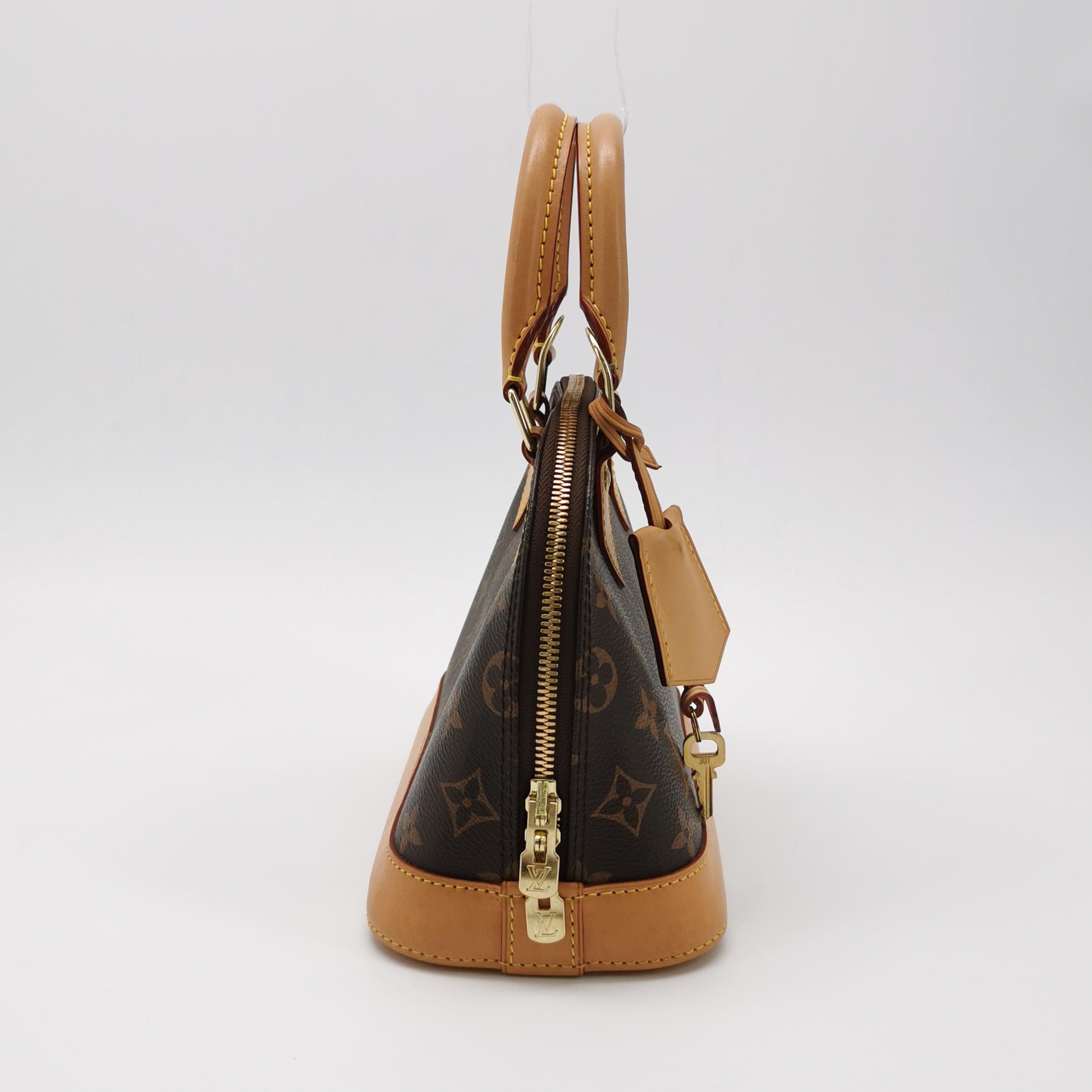 Louis Vuitton(LV) Alma Handbag Monogram Canvas BB — photo 4 of 17