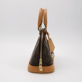 Louis Vuitton(LV) Alma Handbag Monogram Canvas BB — thumbnail 4