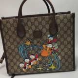 Gucci Disney Donald Duck Convertible Tote Printed GG Coated Canvas — thumbnail 18