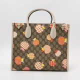 Gucci Convertible Open Tote Apple GG Coated Canvas Small — thumbnail 5