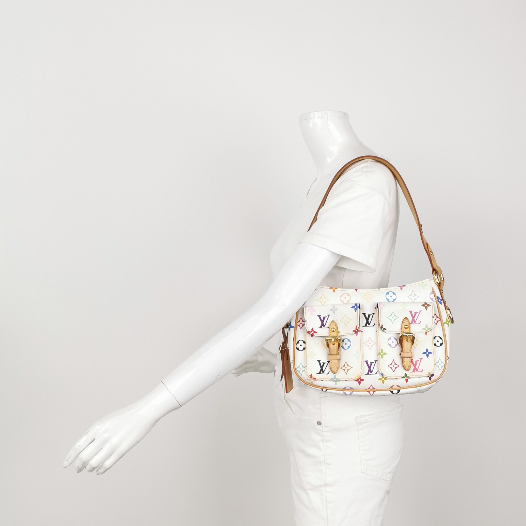 Louis Vuitton(LV) Lodge Handbag Monogram Multicolor PM — alternate view